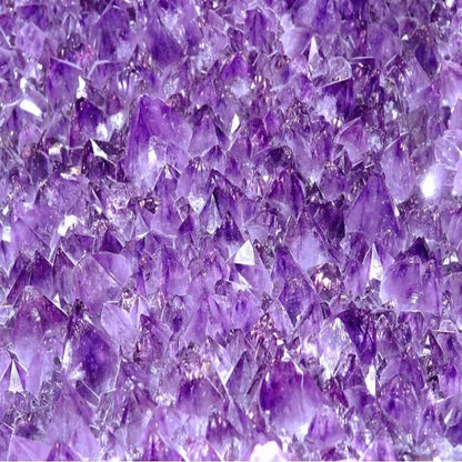 3D Amethyst Stone Crystal Jewelry Wallpaper Wall Mural Home Decor