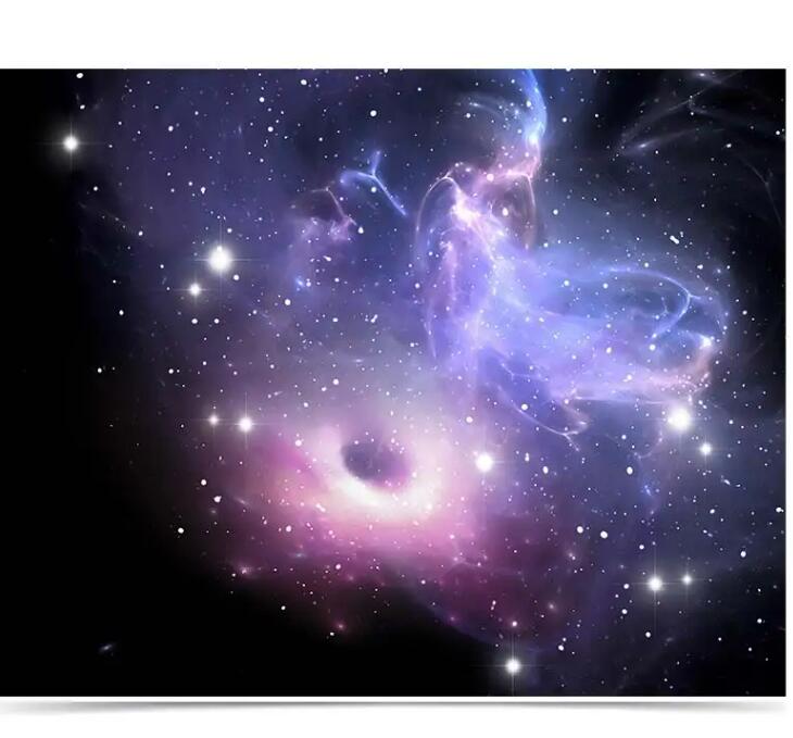 Simple Space Universe Starry Sky Wallpaper Wall Mural Home Decor