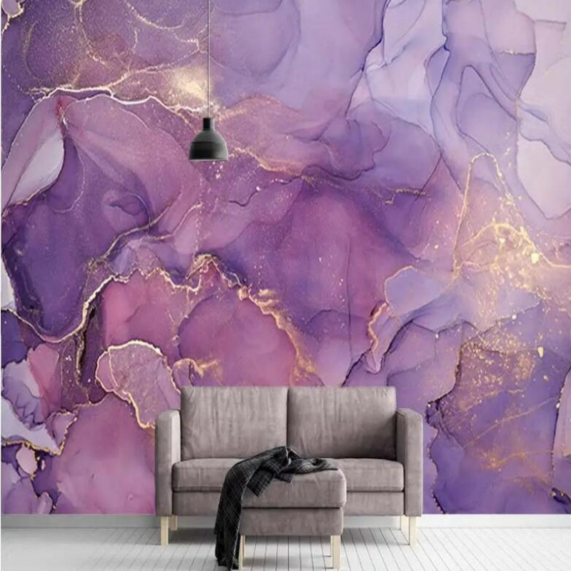 Luxurious Abstract Stone Marble Marble Wall Mural Wallpaper Home Decor