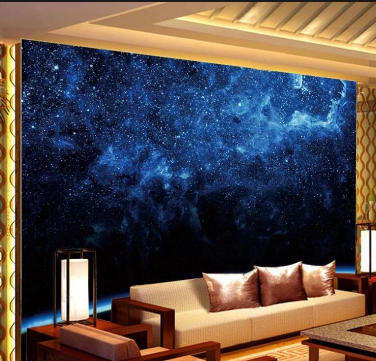 Beautiful Starry Sky Wallpaper Wall Mural Home Decor