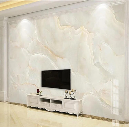 Beige Marble Pattern Wallpaper Wall Mural Home Decor