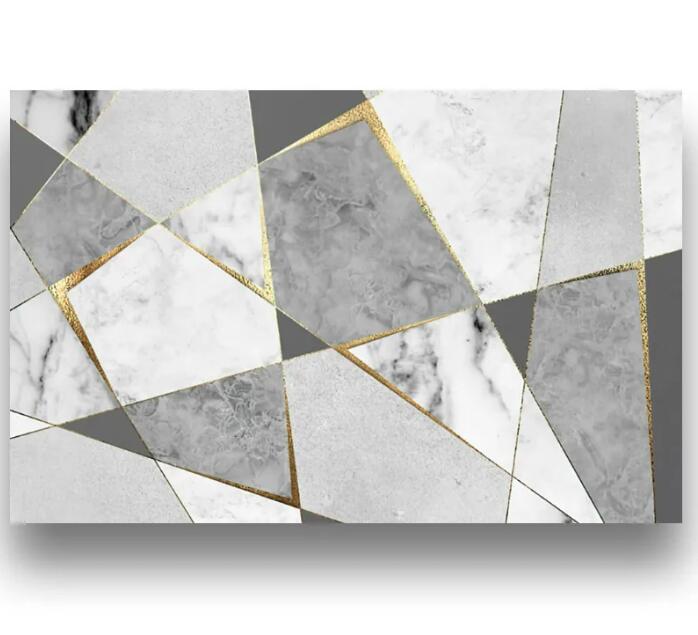 Grey Marble Wallpaper Wall Mural Home Decor