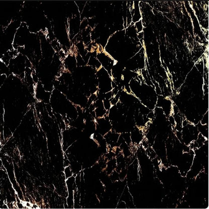 Modern Black Marble Golden Line Wallpaper Wall Mural Home Decor