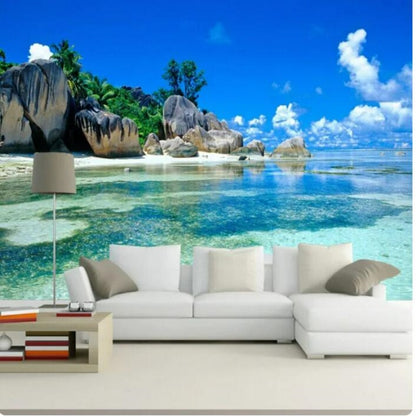 Ocean Sea Beach Wallpaper Wall Mural Wallpaper Wall Mural