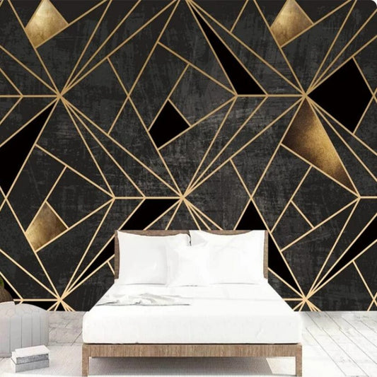 Abstract Art Geometric Pattern Wallpaper Wall Mural Home Decor