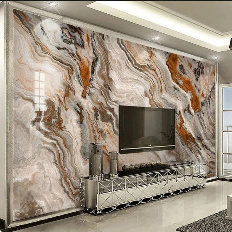 Modern Abstract Art Marble Wallpaper Wall Mural Wall Decor