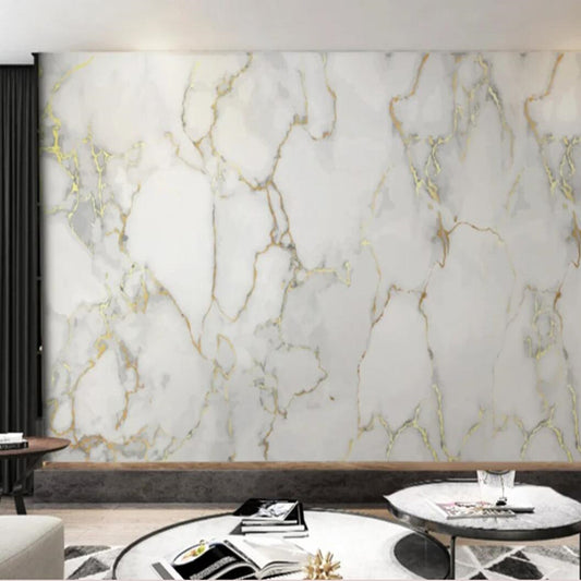 Light Color Ivory Marble Wallpaper Wall Mural Wall Decor