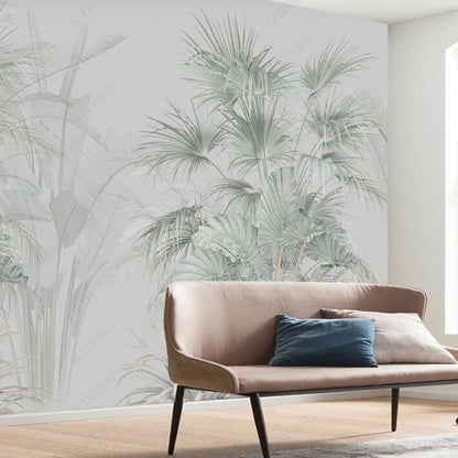 Botanical Garden Retro Plants Bedroom Living Room Wallpaper Wall Mural