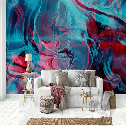 Original Nordic Modern Minimalist Abstract Creative Personalized Oil Painting Wallpaper Wall Mural