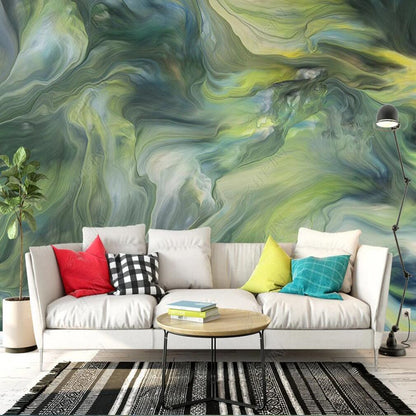 Original Modern Colorful Abstract Creative Oil Painting Wallpaper Wall Mural