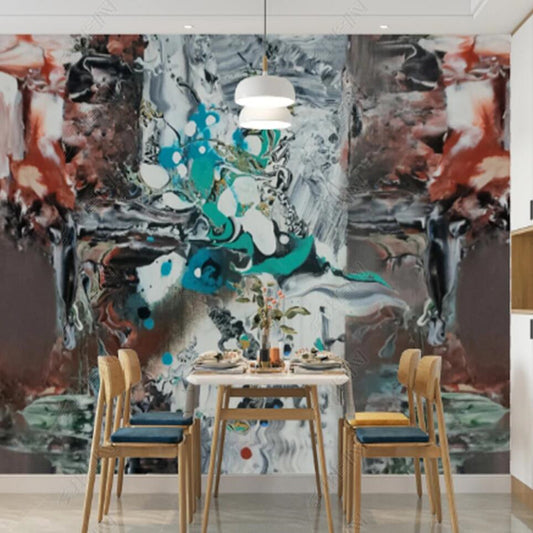 Original Modern Abstract Creative Oil Painting Wall Art Wallpaper Wall Mural