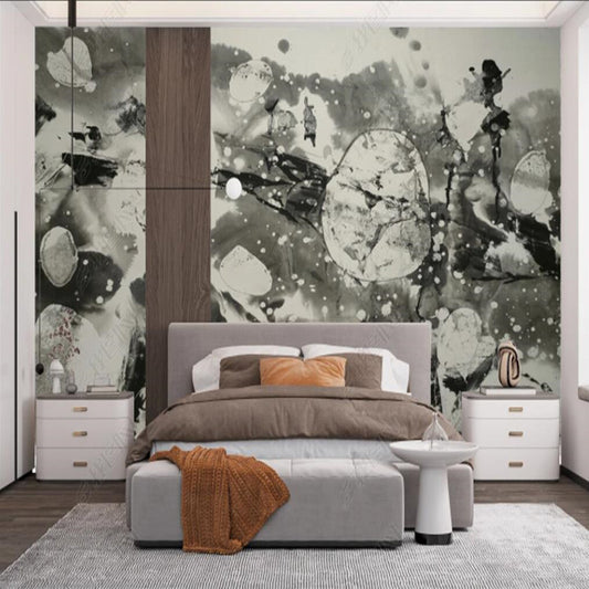Original Modern Luxury Abstract Cement Gray Wall Art Wallpaper Wall Mural