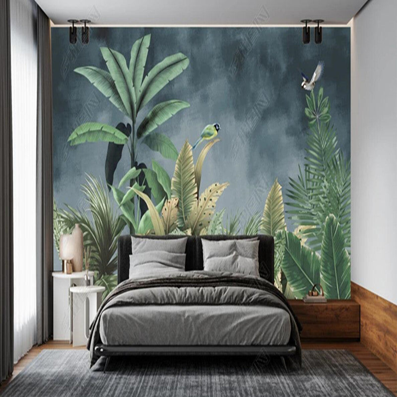 Original Tropical Rainforest Western Painting Oil Painting Landscape Wall Art Wallpaper Wall Mural