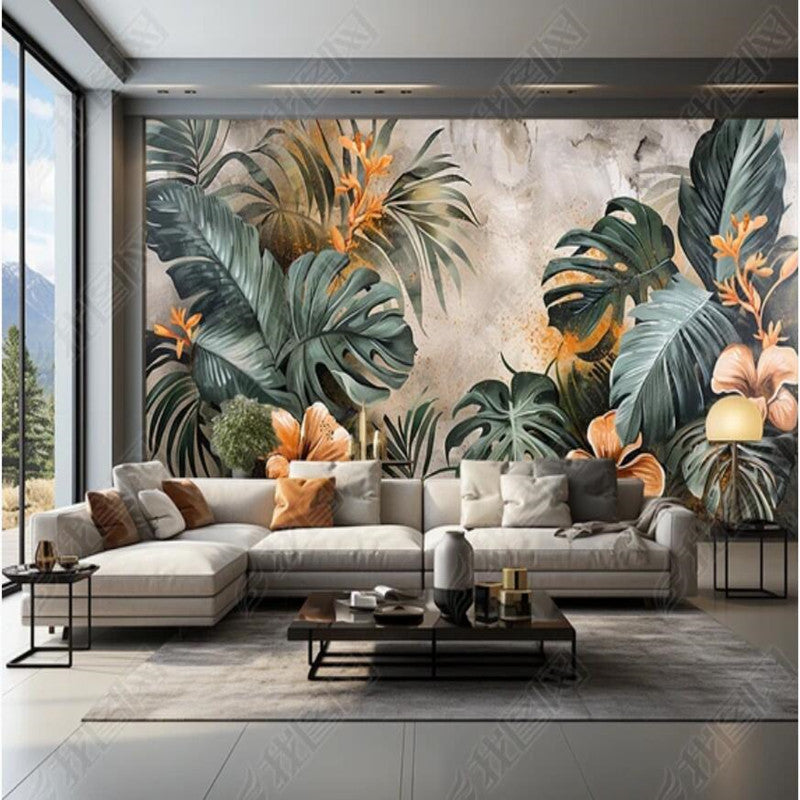 Tropical Rainforest  Plants Nature Wallpaper Wall Mural Home Decor