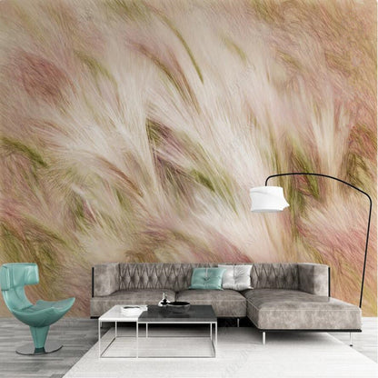 Original Abstract Lines Feathers Wallpaper Wall Mural Home Decor