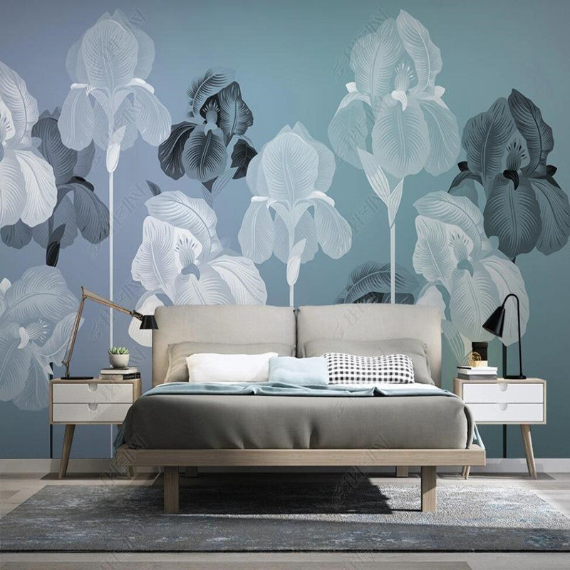 Nordic Plants and Flowers Wallpaper Wall Mural Home Decor