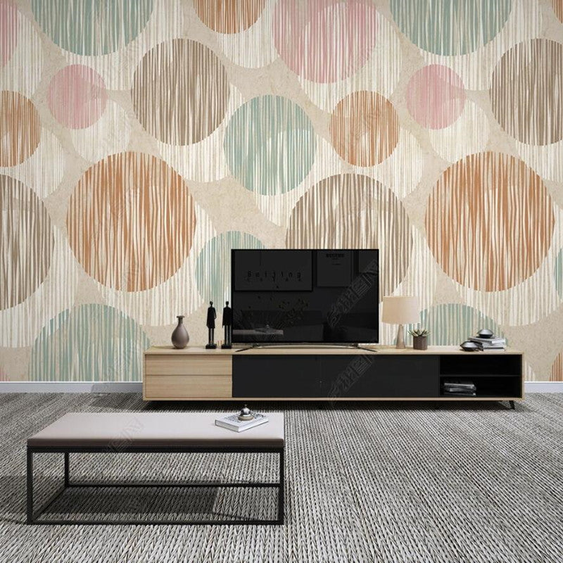 Modern Minimalist Geometric Abstract Graphics Wallpaper Wall Mural Wall Covering