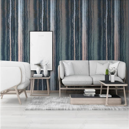 Modern Minimalist Abstract Ink Stripes Geometric Wallpaper Wall Mural Wall Covering