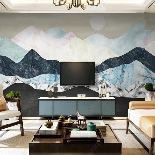 Abstract Mountains Nature Landscape Wallpaper Wall Mural Home Decor