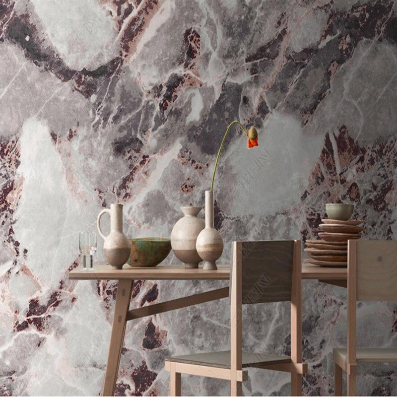 Original Marble Grain Stone Art Wallpaper Wall Mural Home Decor