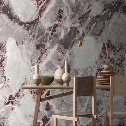 Original Marble Grain Stone Art Wallpaper Wall Mural Home Decor