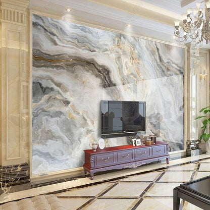 Modern Stone Marble Wallpaper Wall Mural Wall Covering Home Decor