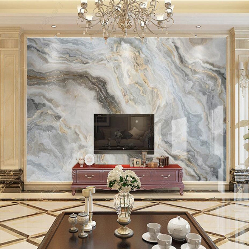 Modern Stone Marble Wallpaper Wall Mural Wall Covering Home Decor