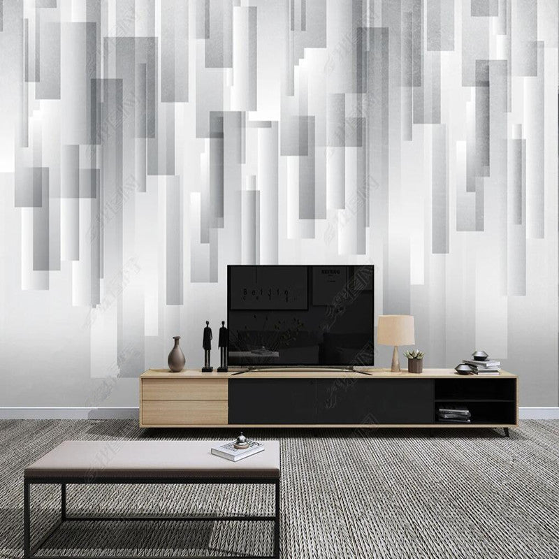 Modern Minimalist Abstract Geometry Geometric Wallpaper Wall Mural Home Decor