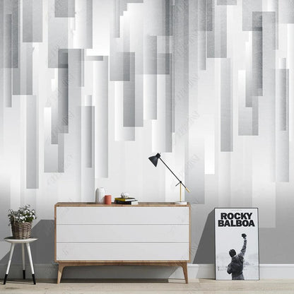 Modern Minimalist Abstract Geometry Geometric Wallpaper Wall Mural Home Decor