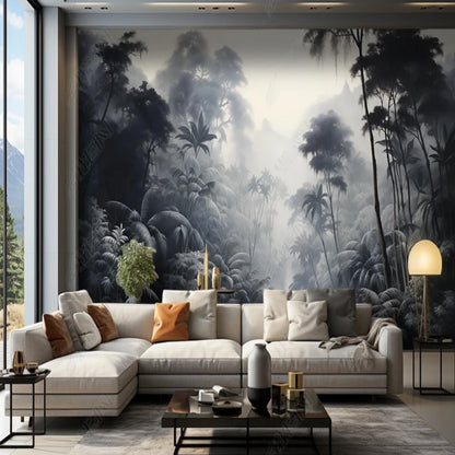 Abstract Trees Forest Landscape Wallpaper Wall Mural Wall Covering