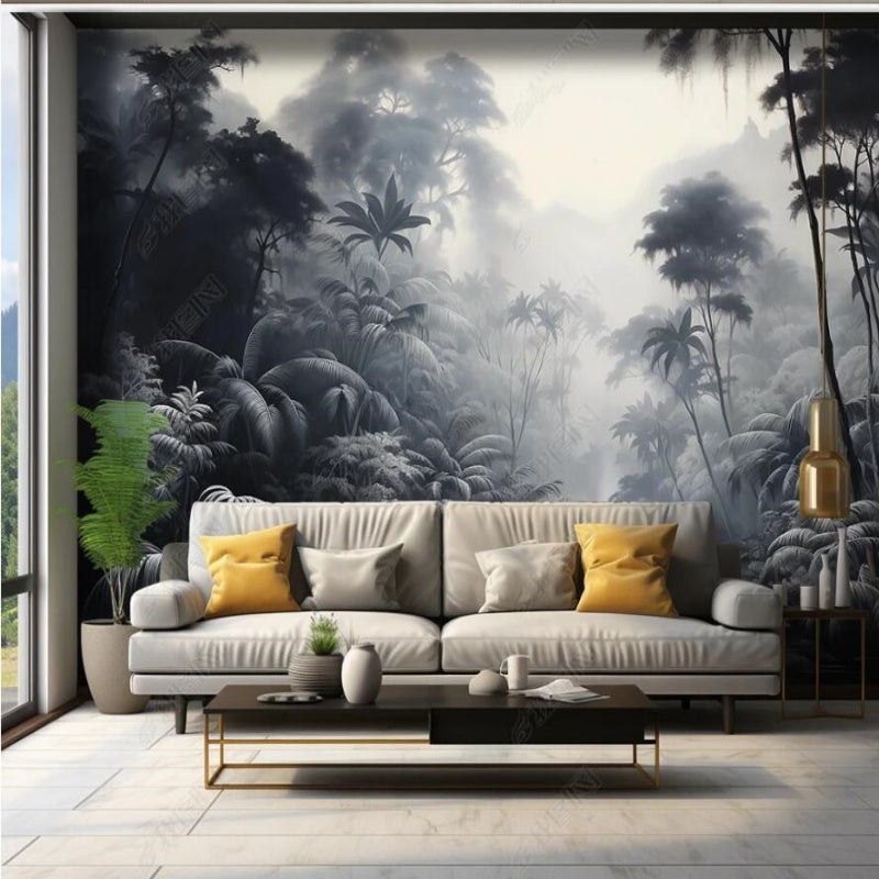 Abstract Trees Forest Landscape Wallpaper Wall Mural Wall Covering