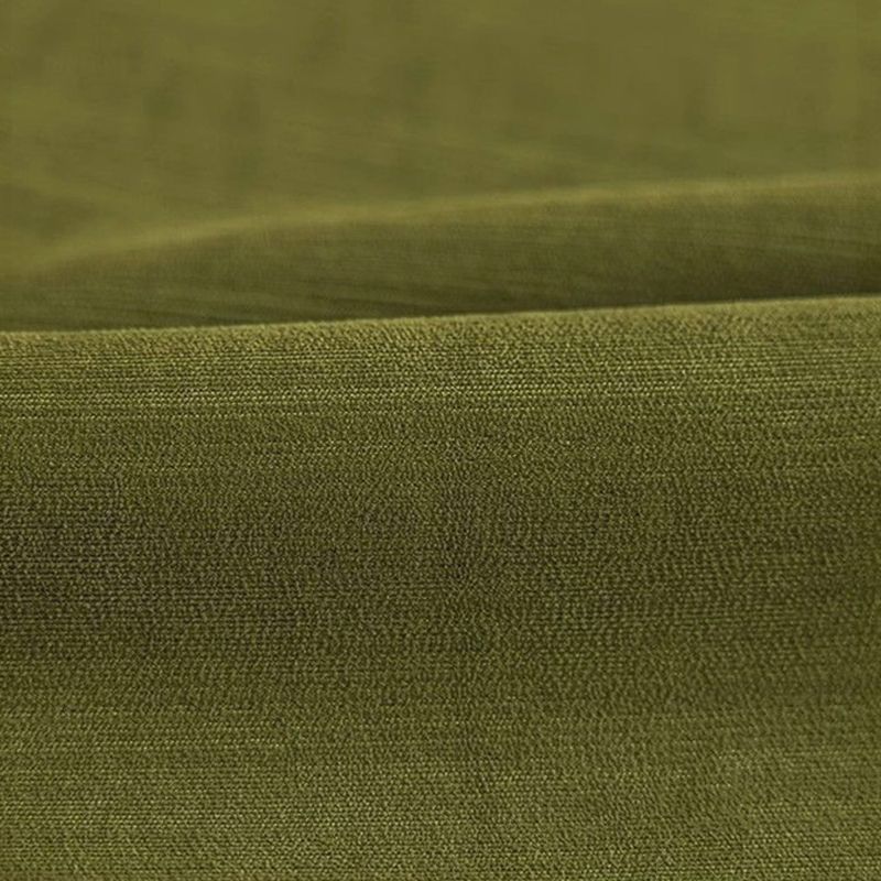 One Panel Retro Blackout Curtains, Oliver Green Curtain for Living Room Bedroom Home Curtains