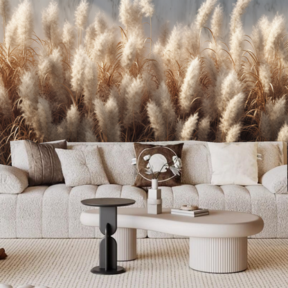 Autumn Reeds Wallpaper Wall Mural Wall Decor