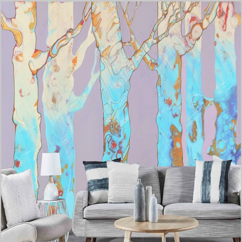 Huge Trees Forest Wallpaper Wall Mural Home Decor