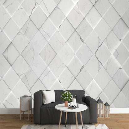Simple Polygon Geometry Wallpaper Wall Mural Home Decor