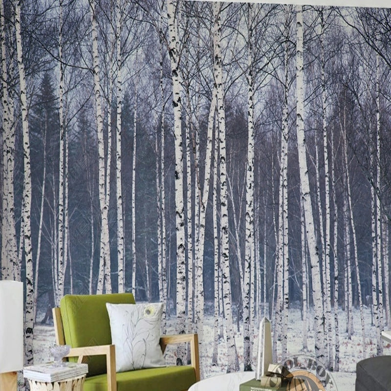 Abstract Tree Forest Wallpaper Wall Mural Home Decor